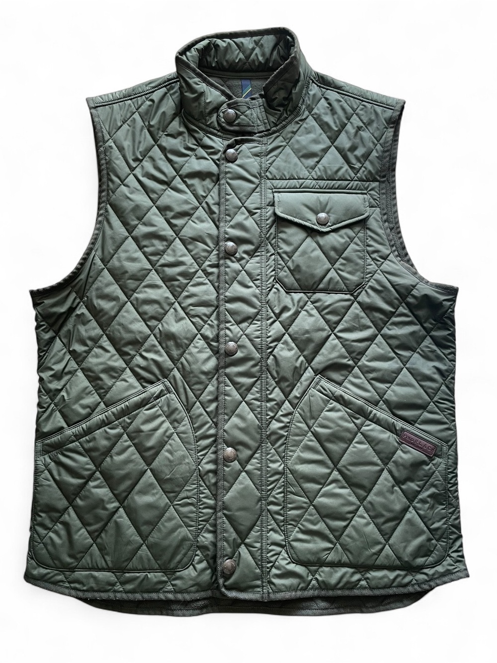 Polo by Ralph Lauren Quilted Olive Green Vest